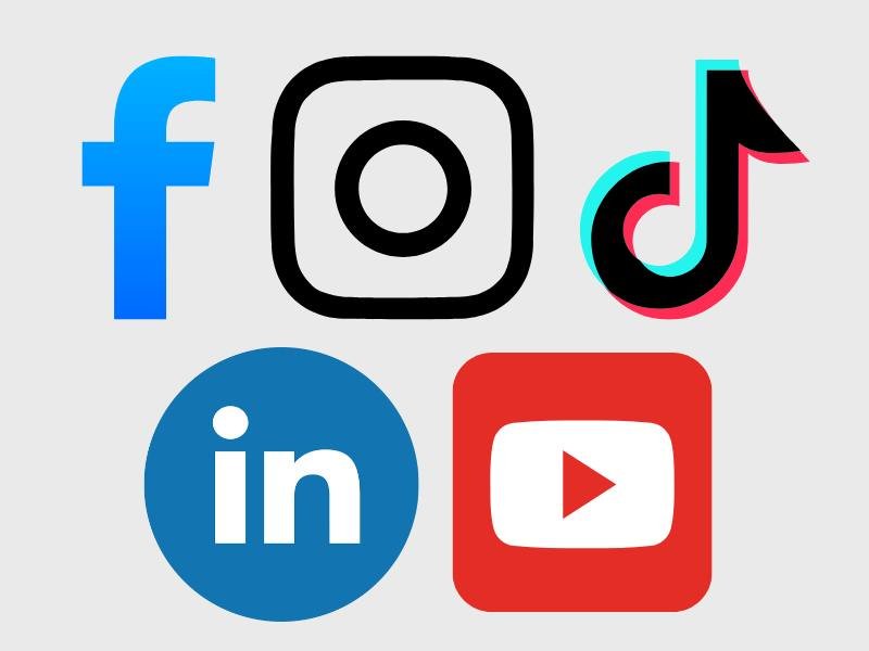Social Media platform logos
